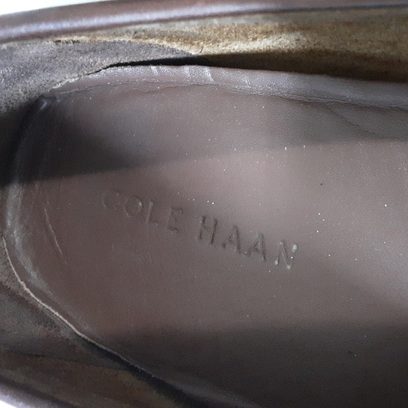Cole Hann men's  Slip-on leather moccassin size 10.5M - Picture 6 of 10